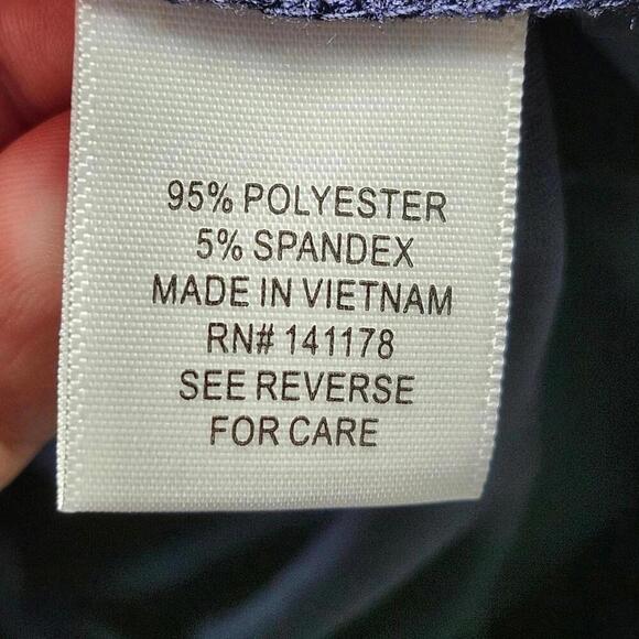 Kirious Women's Tiered Floral Skirt Size L Navy - Picture 2 of 7